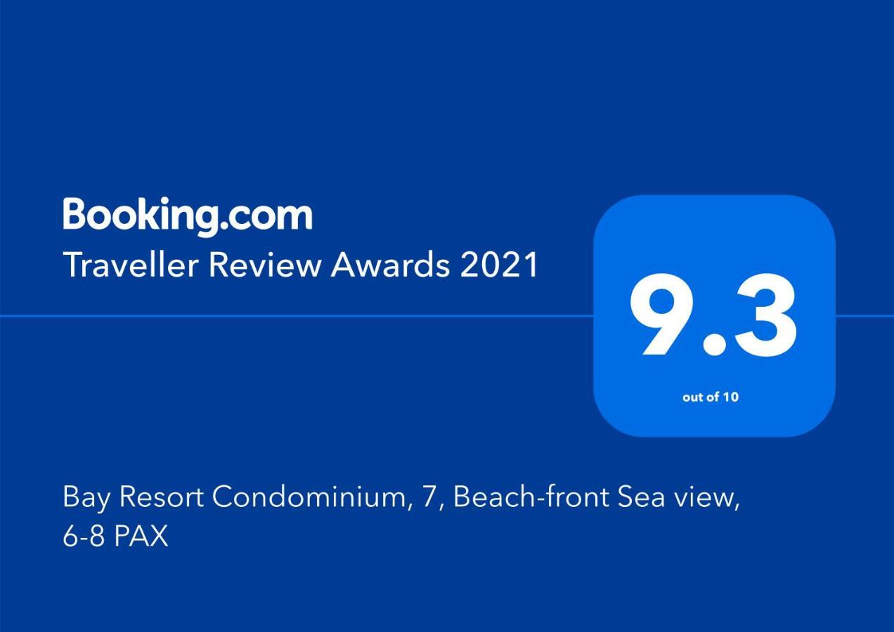 Bay Resort Condominium, 7, Beach-Front Sea View, 6-8 Pax Miri Kültér fotó